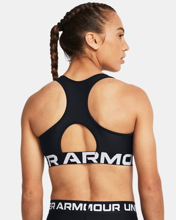 UNDER ARMOUR Reggiseno sportivo HeatGear® Armour Mid Branded da donna