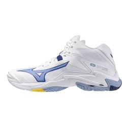 foto MIZUNO WAVE LIGHTNING Z8 MID WHITE BELLWETHER BLUE B.AIRBLUE